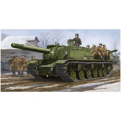 Trumpeter - Soviet SU-152 Self-propelled Heavy Howitzer - 1:35 - 460 Teile