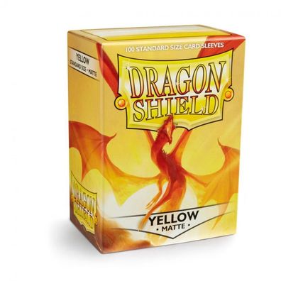 Dragon Shield Matte - Yellow (100 Stück)