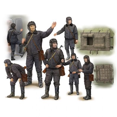 Trumpeter - Soviet Soldier Scud B Crew - 1:35 - 70 Teile