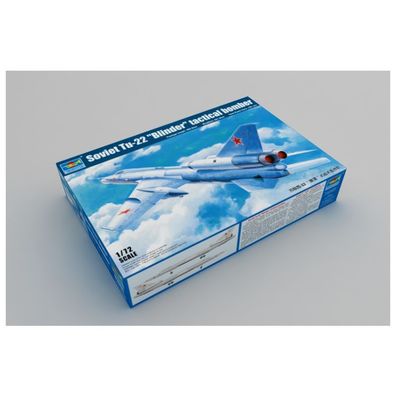 Trumpeter - Soviet Tu-22K Blinder-B Bomber - 1:72 - 160 Teile