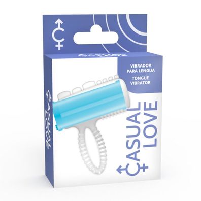 CASUAL RING TONGUE Vibrating BLUE