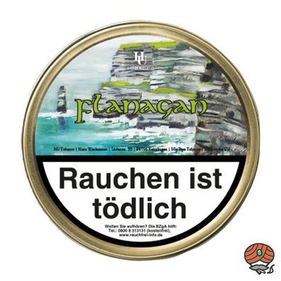 HU Tobacco Flanagan Pfeifentabak 50g Dose