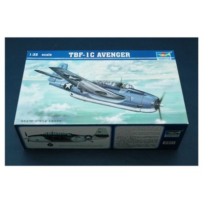 Trumpeter - TBF-1C Avenger - 1:32 - 489 Teile