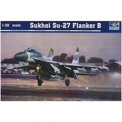 Trumpeter - Sukhoi Su-27 Flanker B - 1:32 - 350 Teile