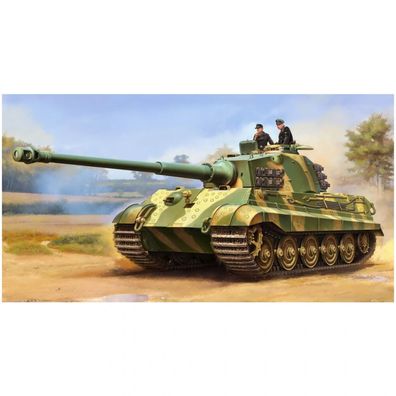 Trumpeter - Tiger II Henschel 105 mm - 1:16 - 1500 Teile