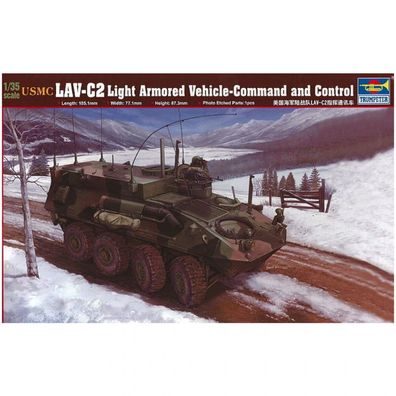 Trumpeter - USMC LAV-C2 Führungsfahrzeug - 1:35 - 234 Teile