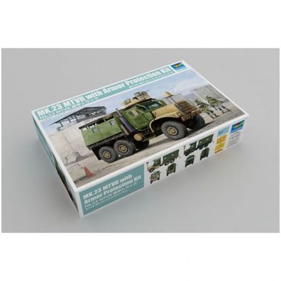 Trumpeter - US MK23 MTVR mit Armor Protection Kit - 1:35 - 550 Teile