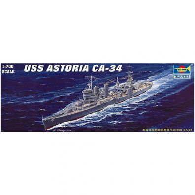 Trumpeter - USS Astoria CA-34 1942 - 1:700 - 196 Teile