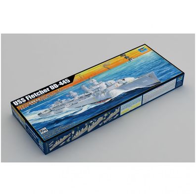 Trumpeter - USS Fletcher DD-445 - 1:200 - 490 Teile