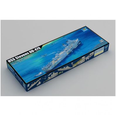 Trumpeter - USS Stevens DD-479 - 1:200 - 490 Teile