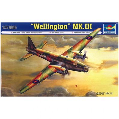 Trumpeter - Wellington Mk. 3 - 1:72 - 244 Teile