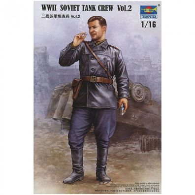 Trumpeter - WWII Soviet Tank Crew Vol. 2 - 1:16 - 25 Teile