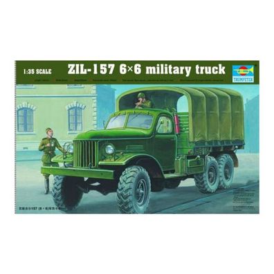 Trumpeter - ZIL-157 6x6 Soviet Military Truck - 1:35 - 343 Teile