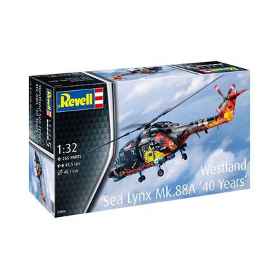 Westland Sea Lynx MK.88 Jubiläumsedition - 1:32 - 265 Teile