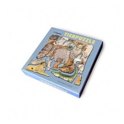 F.K. Waechters Tierpuzzle - Ein Bild aus 33 Tieren