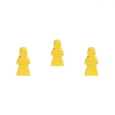 Frau - 14x30x8mm - gelb