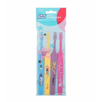 TePe Kids Extra Soft Kinderzahnbürste 4 Stück