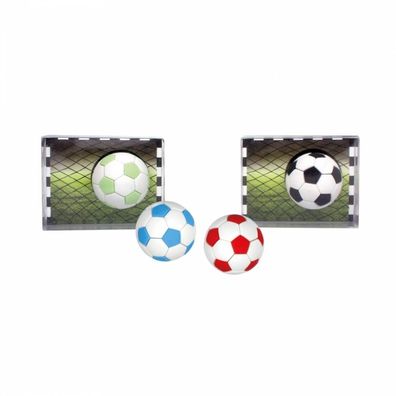Fußball-Radierer Elfmeter - 4-fach sortiert