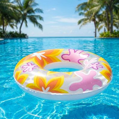 Schwimmring Designer 76cm Transparent