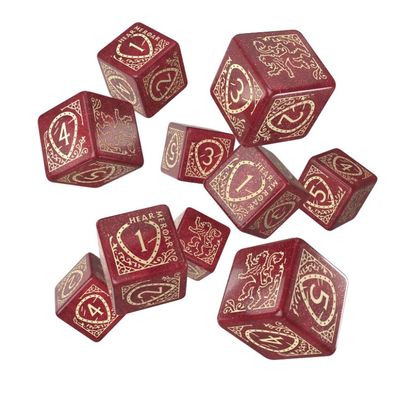 Game of Thrones - Lannister - Würfelset - 10xD6