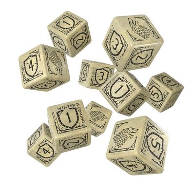 Game of Thrones - Stark - Würfelset - 10xD6