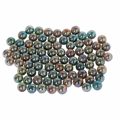 Glasmurmeln - Metallic - 14mm (ca. 300 Stück)