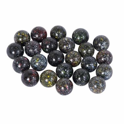 Glasmurmeln - Pinto - 30mm (ca. 30 Stück)