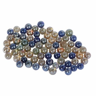Glasmurmeln - Metallic - 17mm (ca. 200 Stück)