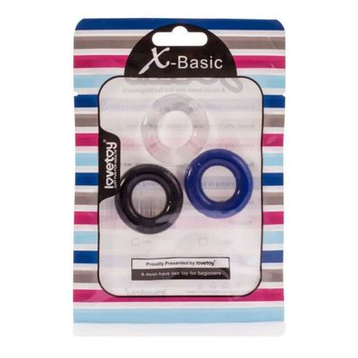 3er-Pack Penisring Power Plus