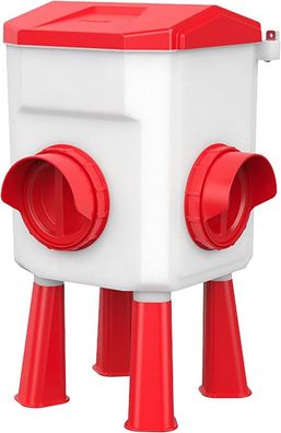 Futterautomat Strend Pro, für Geflügel, mit Füßen, 12 kg
