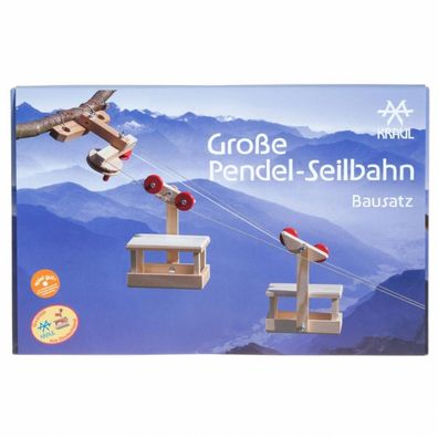 Große Pendelseilbahn - 2 Wagen mit Bergstation