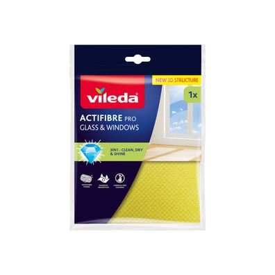 Vileda Actifibre Mikrofaser-Tuch für Fenster