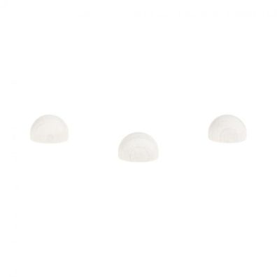 Halbkugeln - 16mm - weiss