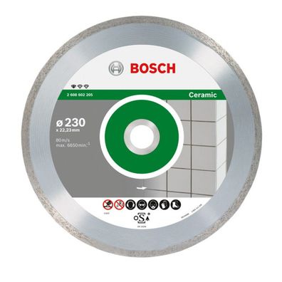 Bosch Bosch Diamanttrennscheibe Standard for Ceramic 125x22,23x1,6x7 mm 2608602202