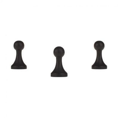 Halmakegel - Holmes - 15x27mm - schwarz