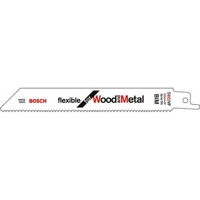 Säbelsägeblatt S 922 VF Flexible for Wood and Metal, 5 Stück (Länge 150mm)