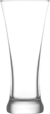 Bierglas Sorgun, LAV, Glas, 380 ml, 83x184 mm, 6er-Pack