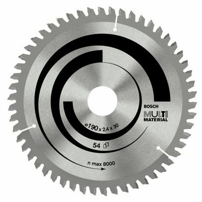Bosch Bosch Kreissägeblatt Multi Material, 254 x 30 x 3,2 mm, 96 - 2608640451