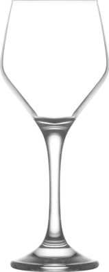 Glas Ella, LAV, Glas, Weinglas, 330 ml, 64x205 mm, Packung 6 Stk