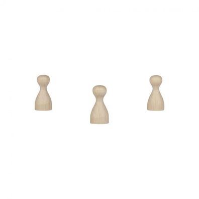 Halmakegel - Mini - 10x20mm - natur