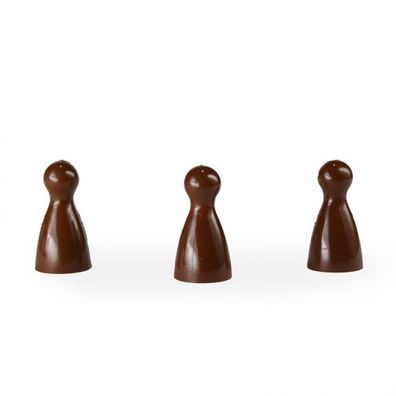 Halmakegel - Pöppel - braun - KS - 12 x 24 mm