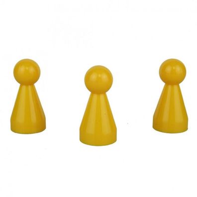 Halmakegel - Pöppel - gelb - KS - 20 x 40 mm