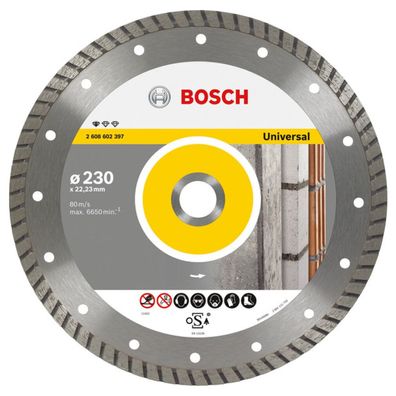 Diamanttrennscheibe Standard for Universal Turbo 125x22,23x2x10 mm 2608602394