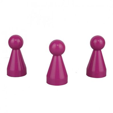 Halmakegel - Pöppel - rosa - KS - 20 x 40 mm