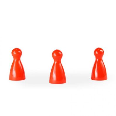 Halmakegel - Pöppel - orange - KS - 12 x 24 mm