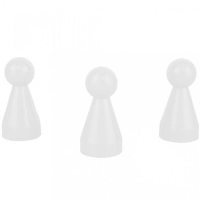 Halmakegel - Pöppel - weiß - KS - 20 x 40 mm