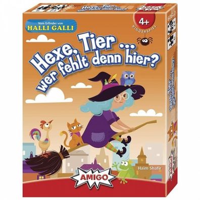 Hexe, Tier ... wer fehlt denn hier? - deutsch