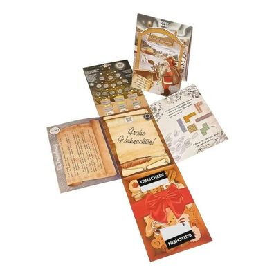 Hidden Games - Rätselhafte Weihnachten Rätselkarte - deutsch