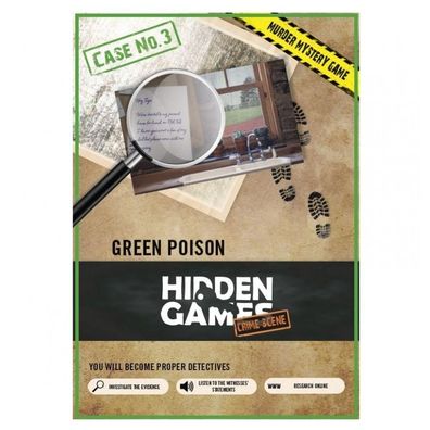 Hidden Games Crime Scene - Case 3 - Green Poison - englisch