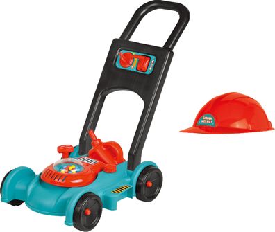 Rasenmäher Strend Pro, Kinder, mit Helm und Kanister